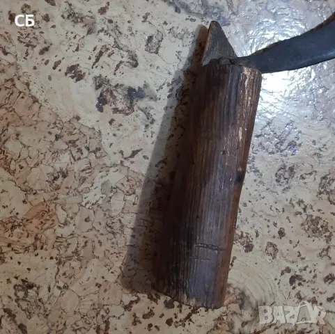 Дървена сгъваема закачалка, 3 старинни сърпа и стари инструменти, снимка 8 - Други инструменти - 48812875