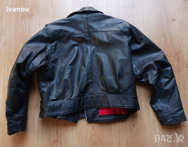 Оригинално дамско кожено рокерско яке размер XL , снимка 2 - Якета - 42435557