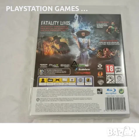 Mortal Kombat - Komplete Edition PS3, снимка 2 - Игри за PlayStation - 56148608