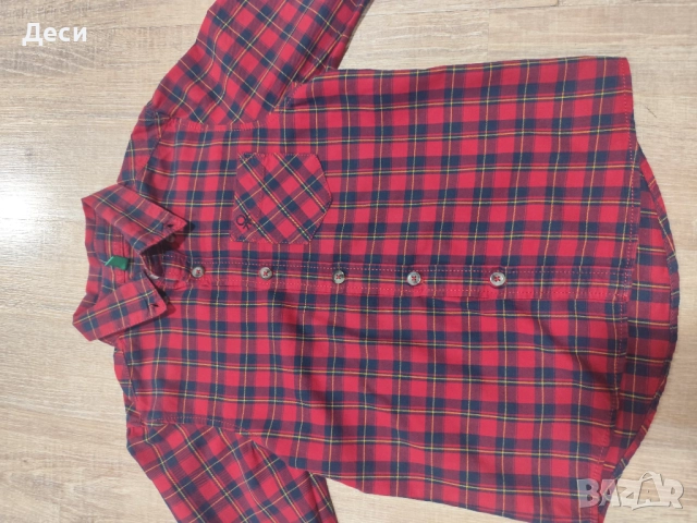 ризка на Benetton , снимка 2 - Детски ризи - 51570549