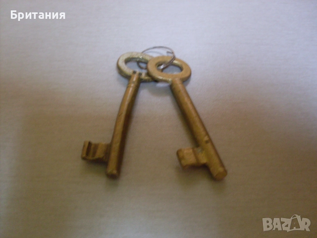 Бронзови ключове- 2бр. комплект., снимка 5 - Антикварни и старинни предмети - 52939212