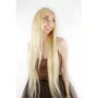 100% естествена Virgin Remy дълга руса лейс фронт перука серия Белисима, снимка 7