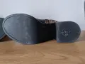 Оригинални дамски боти Gucci Jumbo GG Canvas Leather Boots, снимка 8