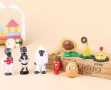 8 бр Plants vs Zombies Зомбита срещу растения пластмасови фигурки PVC за игра и украса торта играчки, снимка 1