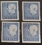 Пощенски марки на шведския крал Густав VI Адолф 1964 г. (150 броя), снимка 7