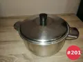 Продавам оригинална руска тенджера, изработена от масивна и висококачествена алпака (неръждаема стом, снимка 1