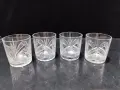 кристални чаши за ракия, снимка 1