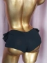 LEG AVENUE M / L Черна бикина с къдри и мъниста , снимка 2