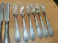 стари руски прибори за хранене вилици и ножове мнц, снимка 6