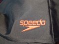 Speedo M-, Нови мъжки бански боксер в черно с червено лого, снимка 2
