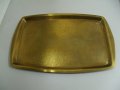 № 6455 стар метален поднос   - размер 31 / 21 см , снимка 2