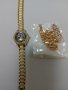 Луксозни кварцови ръчни часовници комлект с гривна, снимка 4