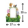 Зоо Диви Сафари Джунгла животни декор за рожден ден парти украса картонени фигурки пано, снимка 3