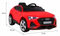 Audi E-Tron Sportback 12V – Детска акумулаторна кола, Червена, EVA гуми, 4x4, снимка 4