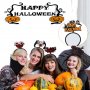 Нови 6 броя Хелоуин ленти за глава Аксесоар за костюм Диадема Карнавал Парти, снимка 4