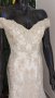 бюджетна булчинска рокля от луксозна дантела, снимка 1 - Сватбени рокли - 37339222