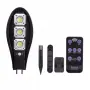 Соларна улична LED лампа LL-003, влагоустойчива IP65 с дистанционно, 2400W, снимка 2