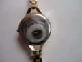Позлатен часовник с кристали , снимка 5
