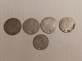 Монети Австрия 20 кройцера , сребро , 5 броя , за накит, снимка 5