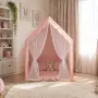 Розова детска палатка къща за стая, снимка 1