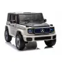 Акумулаторен джип Mercedes EQG Electric G-Class 12V с отварящи се врати меки гуми 4x4, снимка 7