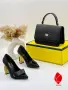 Fendi Дамски Обувки На Дебел Ток Фенди - Различни Цветове Код SEM-481, снимка 4
