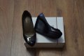 Обувки от естествена кожа, на висока платформа , снимка 1 - Дамски елегантни обувки - 31784297