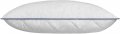Възглавница Микрофибърна Irisette Body Contour, 80 x 80 см, бяла/синя, сертифицирана от Öko-Tex