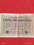 Райх банкнота 50 милиона марки 1923г. Германия хиперинфлация за КОЛЕКЦИЯ 53180, снимка 1
