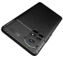 Huawei nova 8 Pro 5G Удароустойчив Carbon Fiber Калъф и Протектор, снимка 5