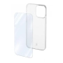 Cellularline Пакет за Apple iPhone 15 Прозрачен калъф + протектор, снимка 2