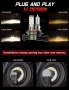 Нови LED крушки за фарове ярки резервни светлини за дълги/къси Мъгла, снимка 3