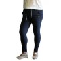 Дамски спортно-елегантен панталон-тъмно синьо , снимка 1 - Панталони - 42222735