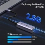 UGREEN USB C към Ethernet адаптер 2.5G, Ethernet адаптер за лаптоп, алуминий, тип C (съвместим с Thu, снимка 8
