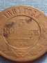 Рядка монета 5 копейки 1881г. Русия УНИКАТ за КОЛЕКЦИОНЕРИ 38561, снимка 3