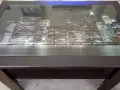 Холна маса с принт стъкло върху плота, снимка 4
