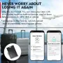 Карта за проследяване на портфейл, тънка Bluetooth тракерка, работи с Apple Find My (само за iOS), снимка 6