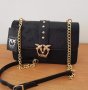 Луксозна Черна чанта Pinko/SG56P, снимка 5