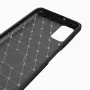 Samsung Galaxy A03s Удароустойчив Carbon Fiber Калъф и Протектор, снимка 8