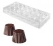3d 21 бр Капсули на черти пластмасова форма Поликарбонатна отливка калъп за Шоколадови бонбо