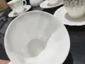 Стар български костен порцелан сервиз за чай , снимка 12