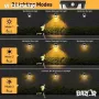 Двойна соларна лампа Solar за стена със сензор и 3 режима, снимка 4