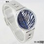 JUST CAVALLI Zebra Mesh Blue JC1L077M0065. Нов дамски часовник, снимка 2