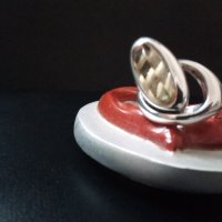 Дизайнерски сребърен супермасивен пръстен, снимка 2 - Пръстени - 34482813