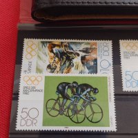 Пощенски марки чиста серия без печат Олимпиадата Москва поща DDR за КОЛЕКЦИЯ 38183, снимка 5 - Филателия - 40782679