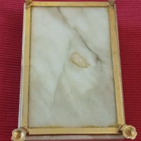 Стара мраморна кутия за бижута. , снимка 3 - Антикварни и старинни предмети - 44143603