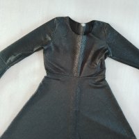 Черна рокля М, снимка 2 - Рокли - 38966643