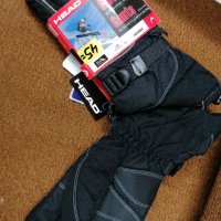Продавам нови мъжки скиорски четирислойни водоустойчиви черни ръкавици Head , снимка 1 - Зимни спортове - 35602669