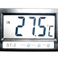 Електронен термометър с часовник за кола- квадратен, снимка 3 - Аксесоари и консумативи - 31979465