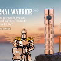 Olight Warrior Mini Cu - Eternal - мед, лимитирана серия, снимка 3 - Къмпинг осветление - 31059872